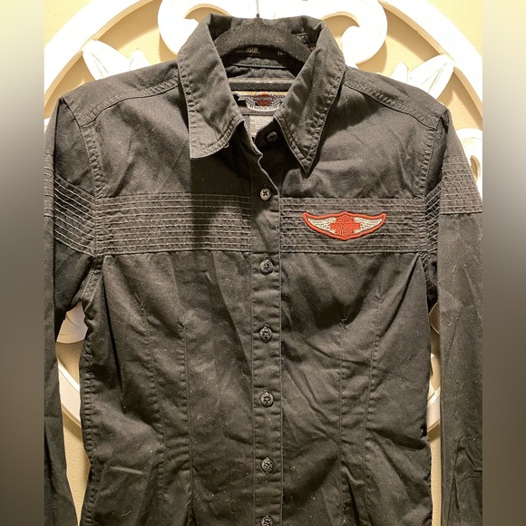 Harley Davison vintage biking shirt - Picture 3 of 4